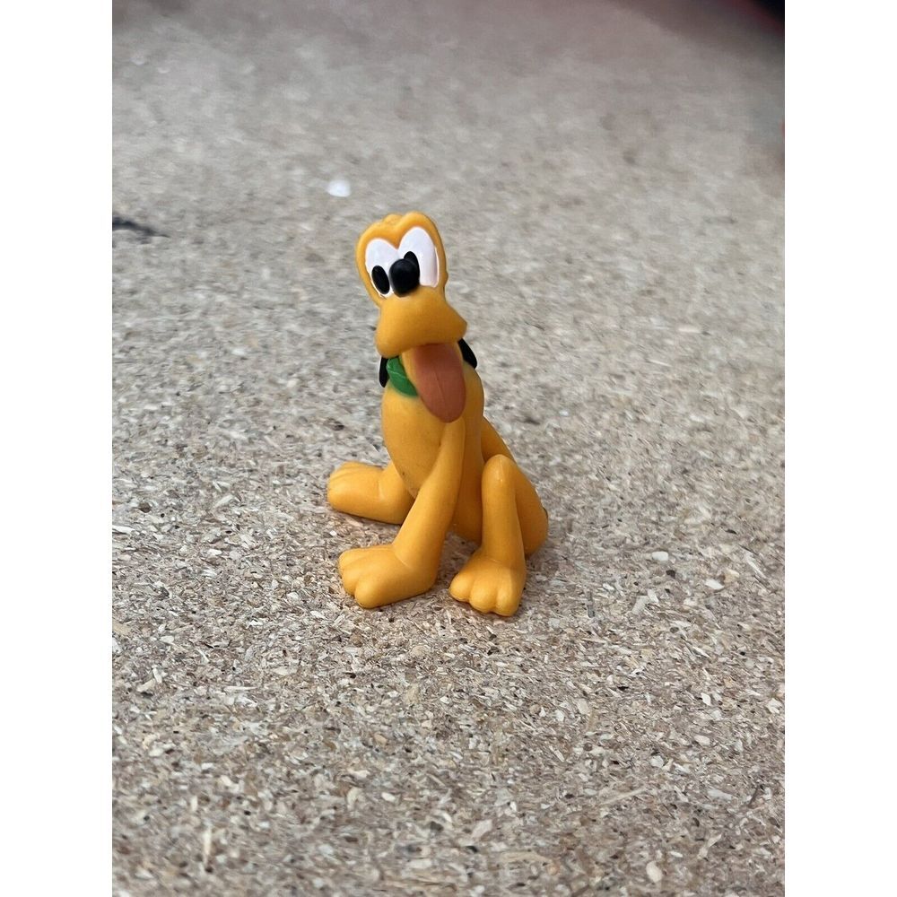 Disney Pluto Orange Dog 3" PVC Figure Cake Topper